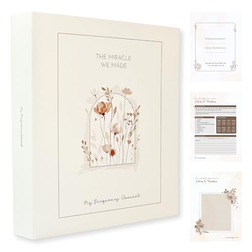 Pinkify It Pregnancy Journal for Moms-to-be: A Keepsake Memory Book and Tracker for Expecting Women, Organized Diary and Album to Record Baby and Moms Journey, Growing Milestones, and First Moments, 118 Pages - Image 1