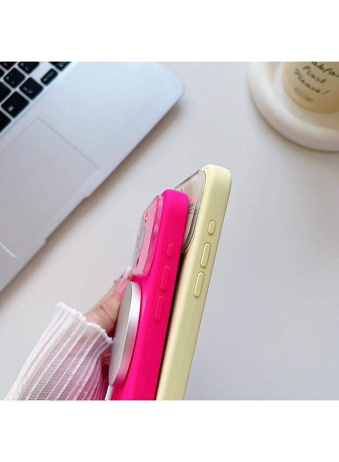 S-TOP Case For iPhone 14 Pro Max Large Window Acrylic Glass Lens MagSafe Silicone Phone Case - Image 4