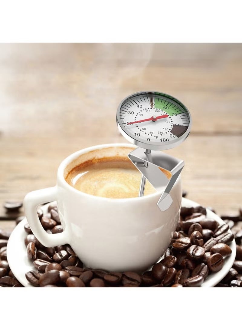 Milk Thermometer Portable Food Baking Thermometer with Probe For Coffee and Milk - Image 1