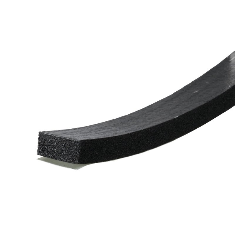 M-D Building Products MD Building Products 06635 38 in x 34 in x 10 ft Black Sponge Window Seal for LargeWide Gaps