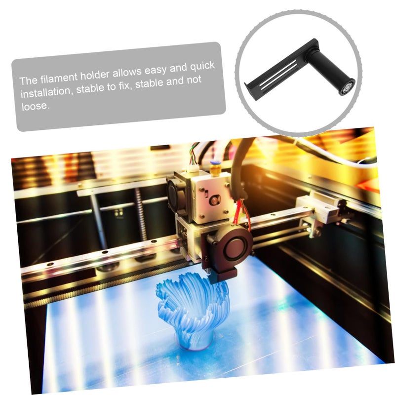 Spool Mount Bracket For Printer Holder Smooth Feeding Design For Organized Storage - Image 3