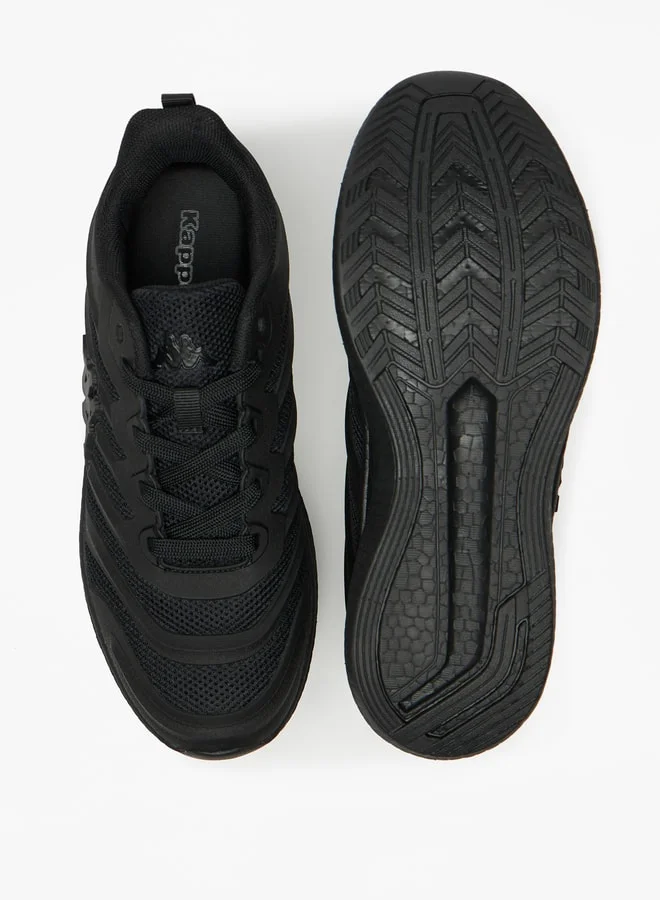 Kappa Women's Textured Walking Shoes with Lace-Up Closure