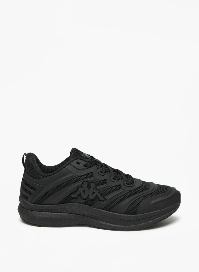 Kappa Women's Textured Walking Shoes with Lace-Up Closure