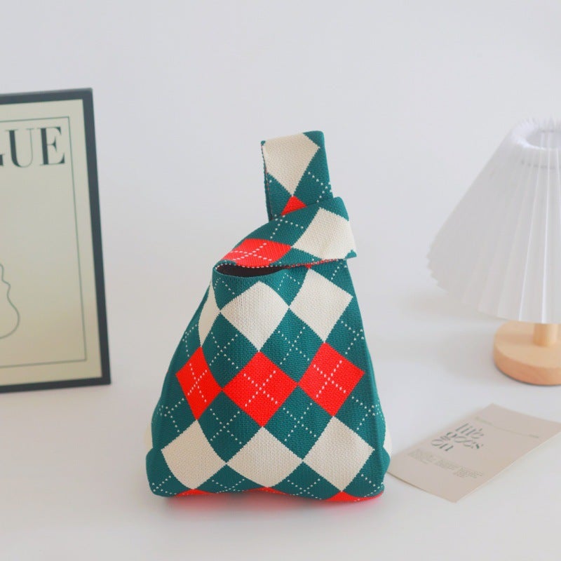 Women'S Bag Knitted Bag Handbag Bucket Bag Tote Bag Woven Bag Women'S Bag Vests Bag Simple Bag Accompanying Gift - Image 1