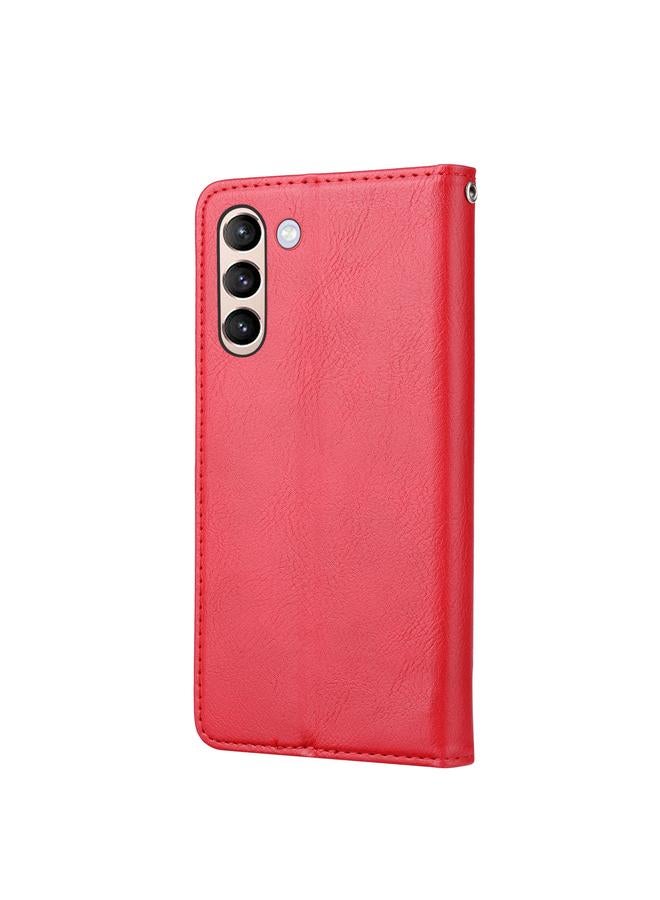 اس-توب جراب لهاتف Samsung Galaxy S24+ 5G، جراب هاتف جلدي قلاب بملمس جلدي - Image 3