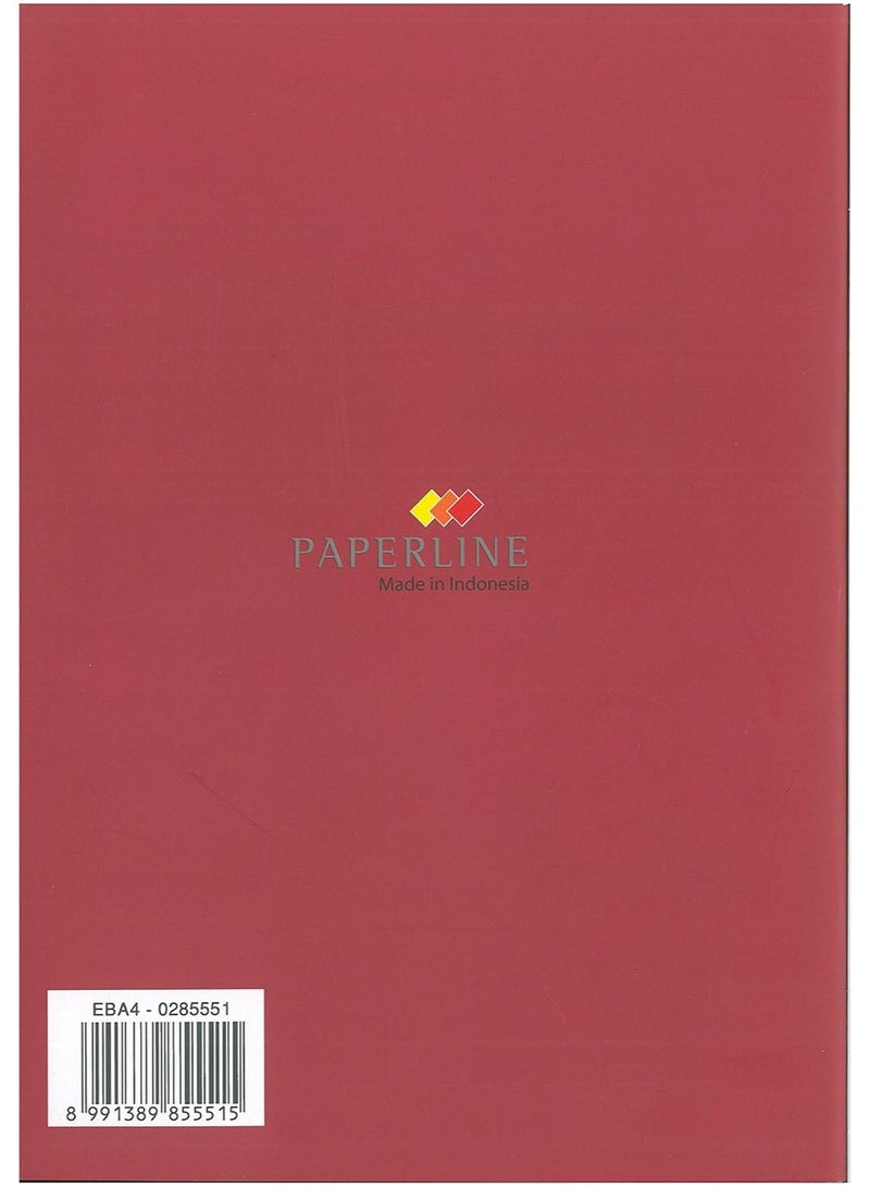 PAPERLINE 4 LINE NOTE BOOK 80 SHEETS - Image 3