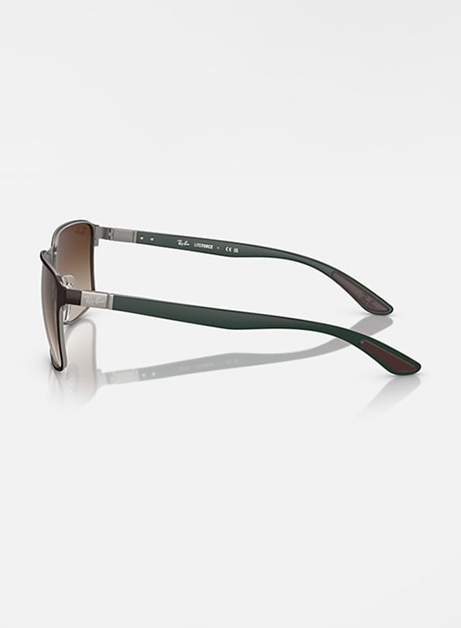 Ray-Ban Unisex Ray-Ban RB3721 188/13 59 Unisex Sunglasses - Image 3