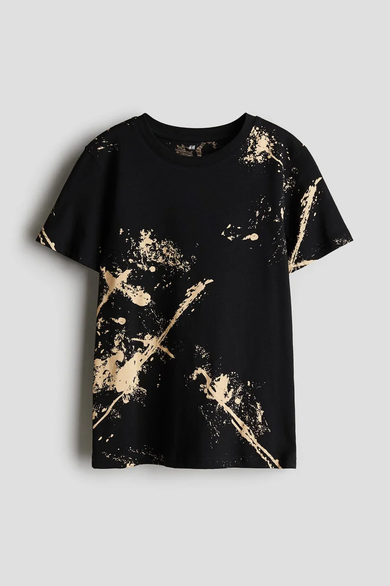 H&M Printed cotton T-shirt