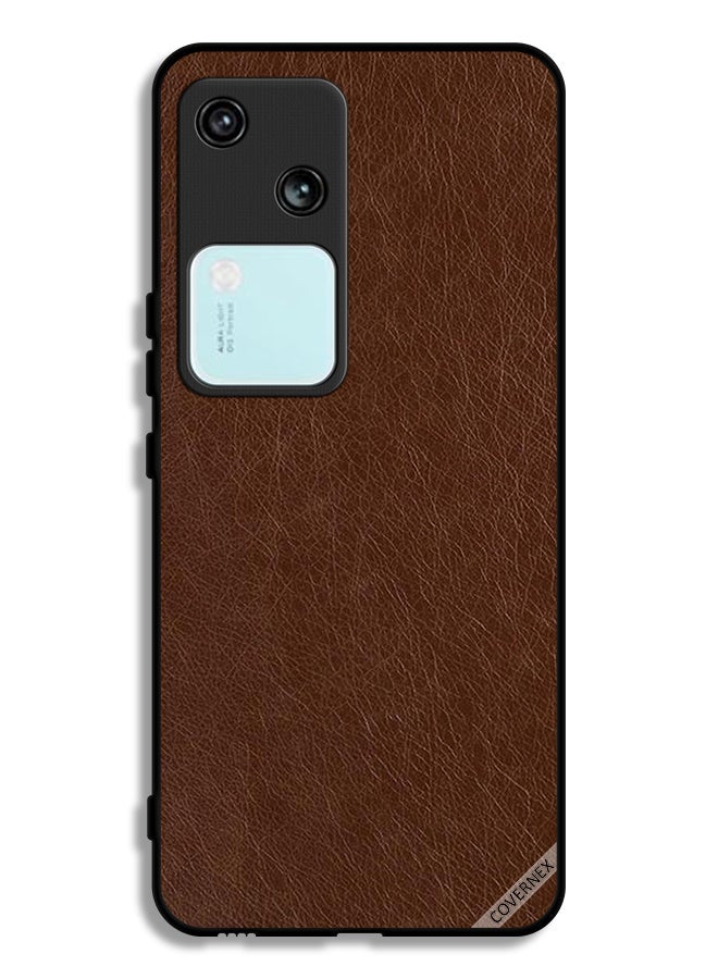 Covernex Vivo V30 5G Protective Case Cover Leather Pattern - Image 1