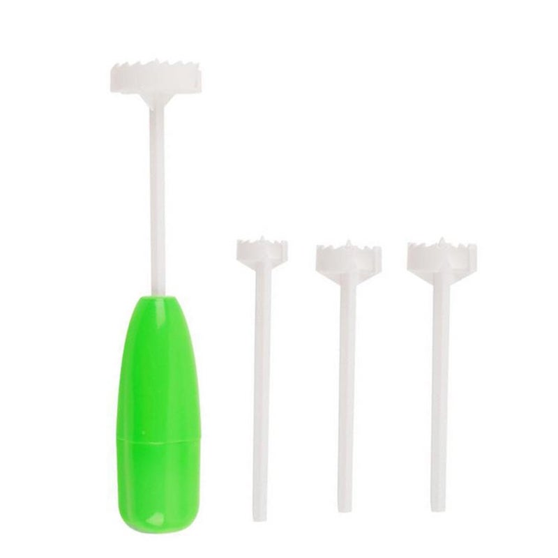 Garth Kitchen Plastic Vegetables Drill Spiral Cutter Spiralizer Digging for Stuffed Vegetable Multicolor - Image 1