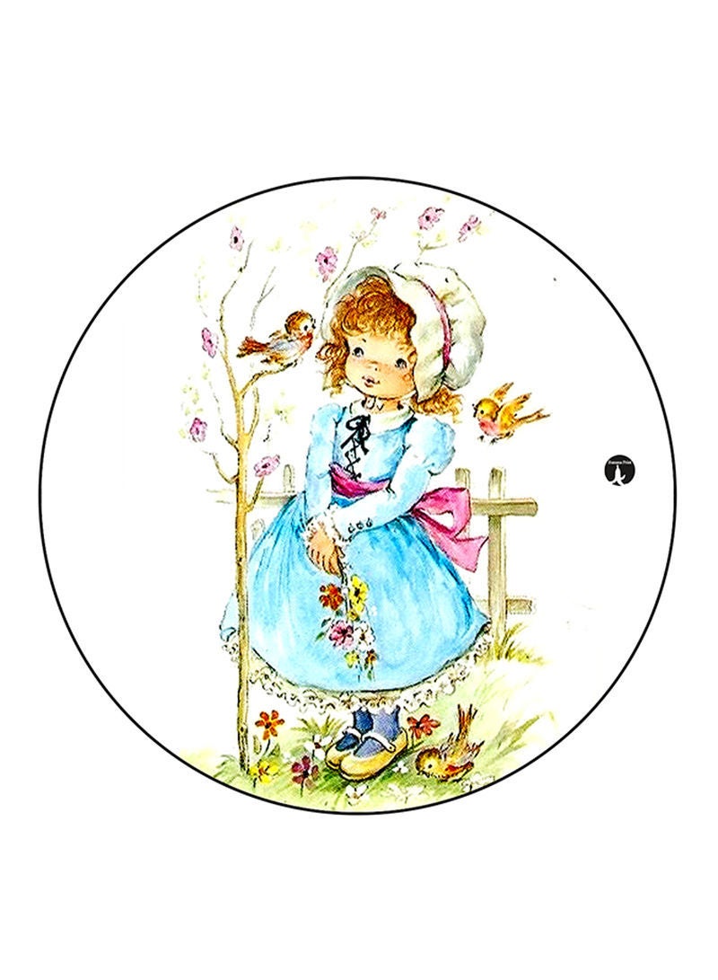 RKN Vintage Art Printed Mouse Pad Multicolour