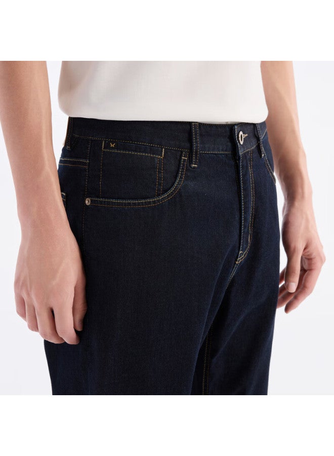 Joeone Men's Jeans Denim Pants S25 Spring Comfortable Breathable Elastic Long Pants For Men - Image 2