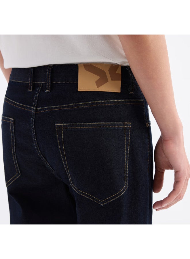 Joeone Men's Jeans Denim Pants S25 Spring Comfortable Breathable Elastic Long Pants For Men - Image 3