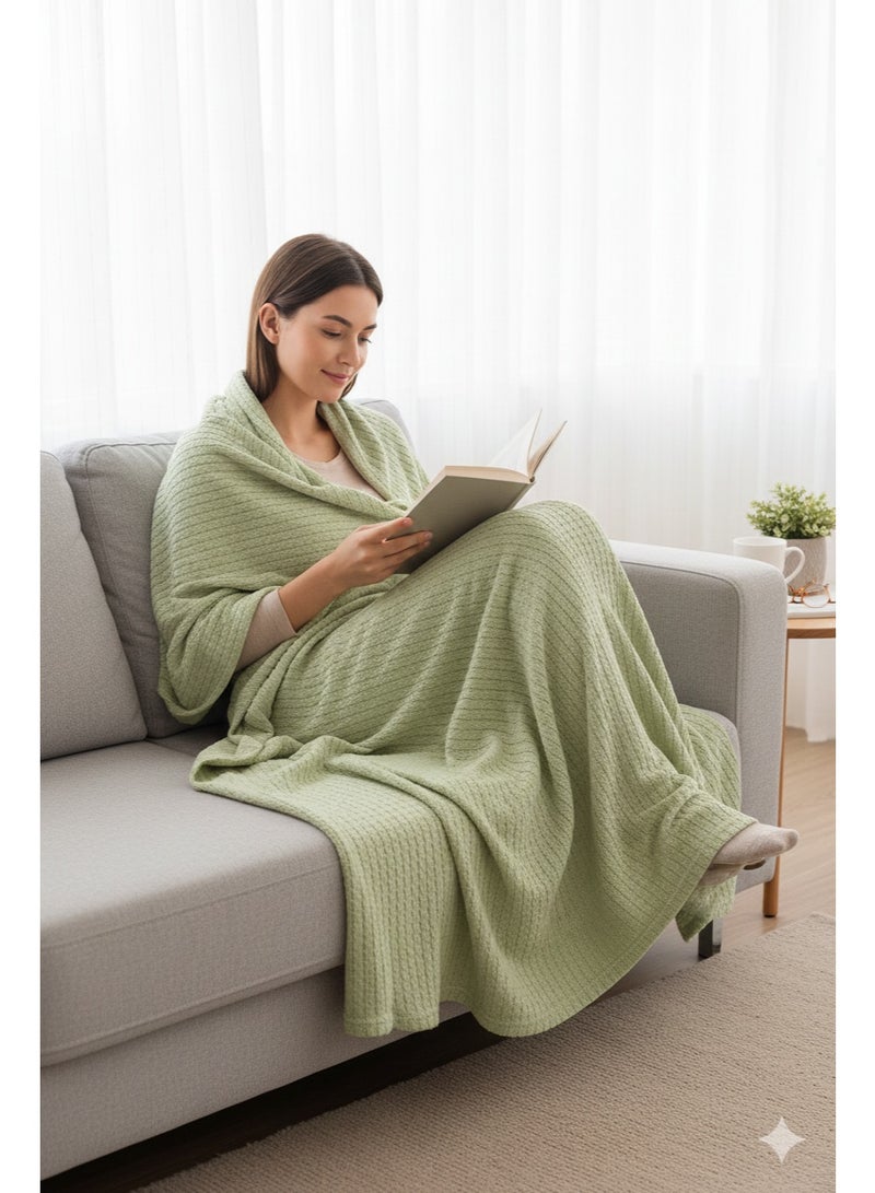 Nile Weave Elegant Egyptian Cotton Orchid Throw Blanket – ultra-soft, lightweight, and beautifully crafted. Enjoy luxurious comfort, breathable warmth, and timeless sophistication in any room. - Image 2