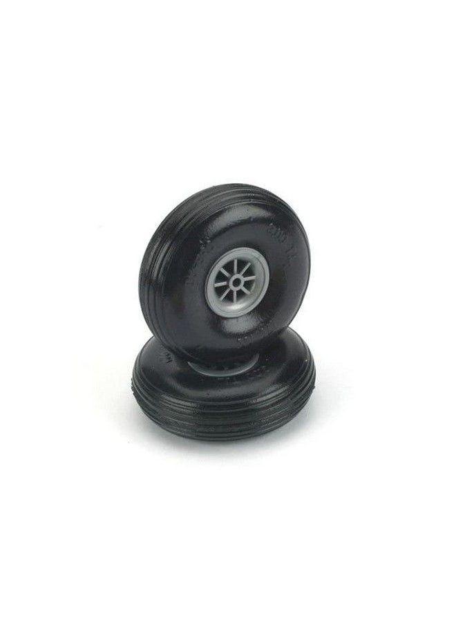 Dubro Products - Du Bro 225T 2 1/4" Diameter Treaded Surface Wheel (2 Pack) - Image 1
