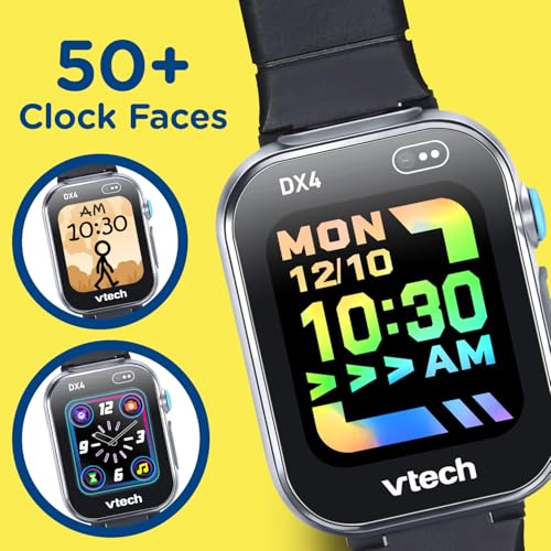 VTech KidiZoom Smartwatch DX4, Black - Image 4