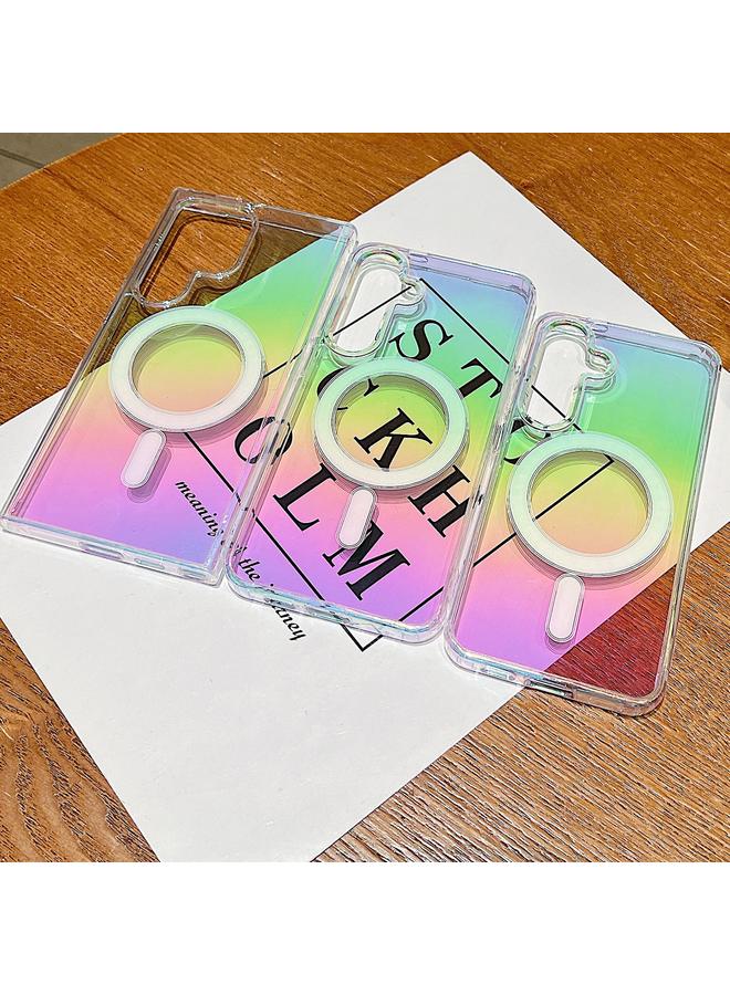 اس-توب جراب لهاتف Samsung Galaxy S24+ 5G بلون متدرج مع وسادة هوائية MagSafe وغطاء كامل للهاتف - Image 2