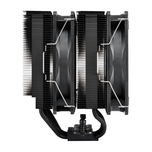 FSP MP7 CPU Air Cooler, Dual Tower with 6 Heat Pipes, LGA 1851/1700/1200, AM4/AM5, 120mm Quiet PWM Fan(MP7-B) - Image 4