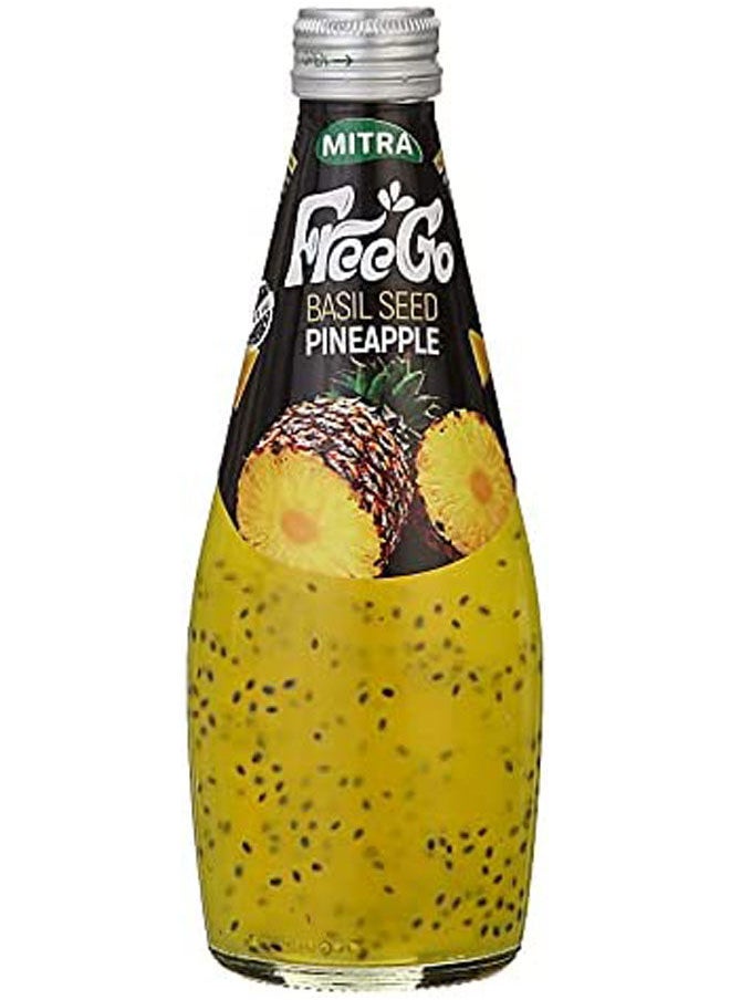 Free Go Basil Seed Pinapple Drink - 290 ml 