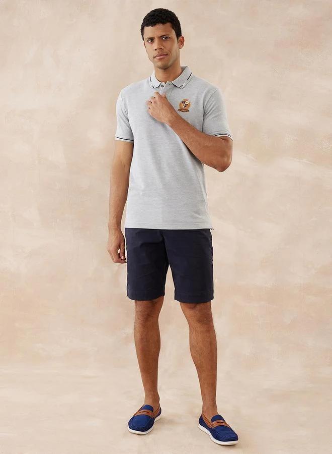 fahrenheit Fahrenheit Solid Polo T-shirt