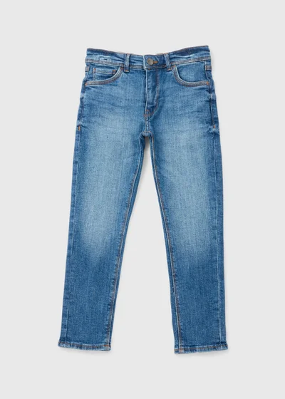 Matalan Boys Light Wash Skinny Jeans