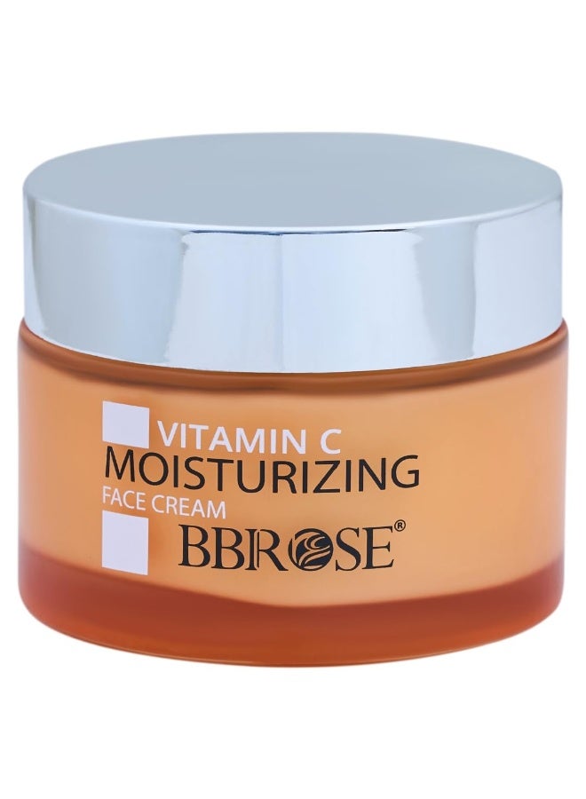 BBROSE Vitamin C Moisturizing Face Cream (50ml) | Brightening & Hydrating Formula | Lightens Dark Spots, Hides Blemishes & Unifies Skin Tone | Fresh & Radiant Skin - Image 2