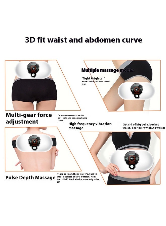 MAANGE Electric Slimming Belt, Wireless Portable Abdominal Massager, Adjustable Vibration Massager for Belly Fat Burner Promote Digestion  - Image 5