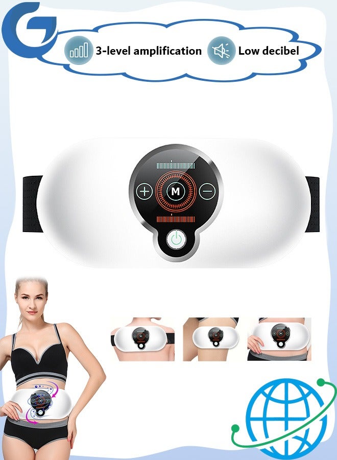 MAANGE Electric Slimming Belt, Wireless Portable Abdominal Massager, Adjustable Vibration Massager for Belly Fat Burner Promote Digestion - Image 1
