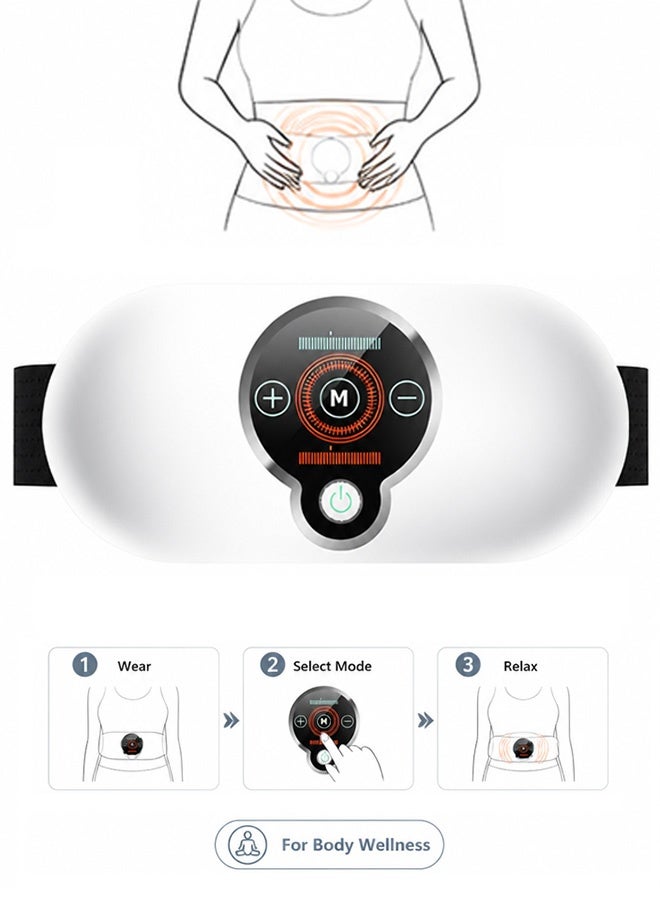MAANGE Electric Slimming Belt, Wireless Portable Abdominal Massager, Adjustable Vibration Massager for Belly Fat Burner Promote Digestion - Image 1