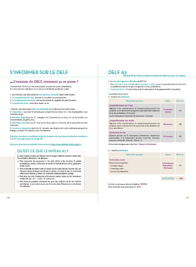 Le DELF A2 100% Réussite - édition 2022-2023 - Liv: Nouvelles Epreuves - Image 2