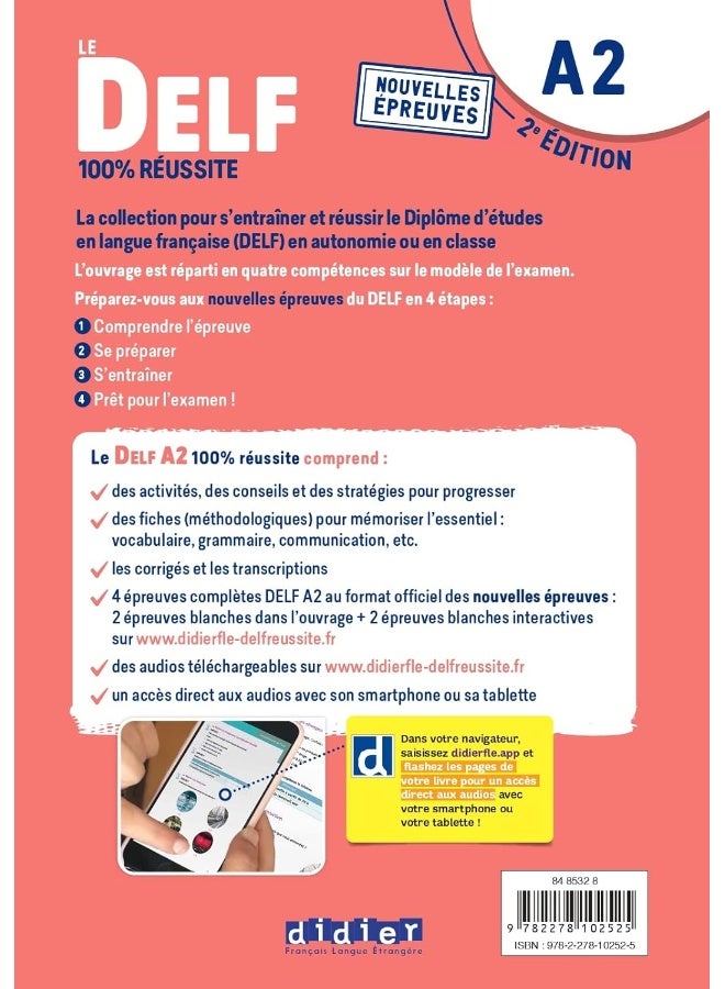 Le DELF A2 100% Réussite - édition 2022-2023 - Liv: Nouvelles Epreuves - Image 4