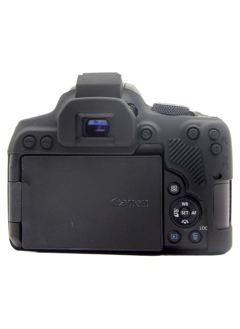 Generic Camera Bag for Canon EOS Rebel T8i EOS 850D - Protective Silicone DSLR Skin Cover, Removable Cage, Shockproof, Dustproof  - Image 2