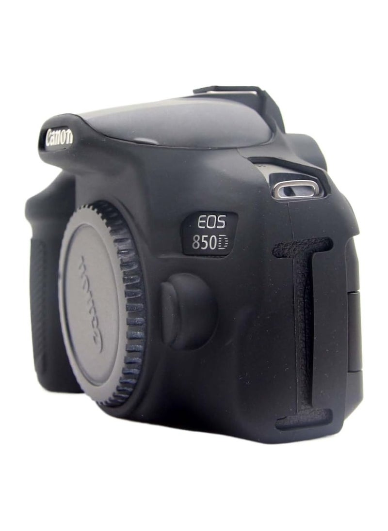 Generic Camera Bag for Canon EOS Rebel T8i EOS 850D - Protective Silicone DSLR Skin Cover, Removable Cage, Shockproof, Dustproof  - Image 4