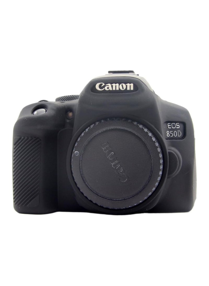 Generic Camera Bag for Canon EOS Rebel T8i EOS 850D - Protective Silicone DSLR Skin Cover, Removable Cage, Shockproof, Dustproof  - Image 1