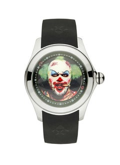 AROAQ Luxury 46mm Art Eye Dial Fashion Bubble Glass Mechanical Men's Automatic Watch 