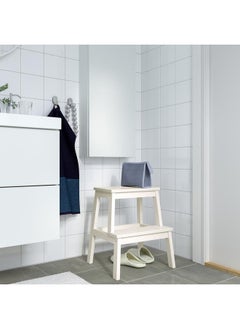 Zaboon Step stool, white, 50 cm  - Image 4