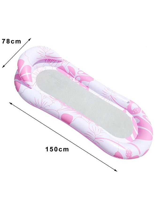 Adventure Lab - Floating Pool Lounge – Inflatable Water Lounge, Pool Float Mattress with Mesh, Comfortable Floating Raft for Adults & Kids - Image 1