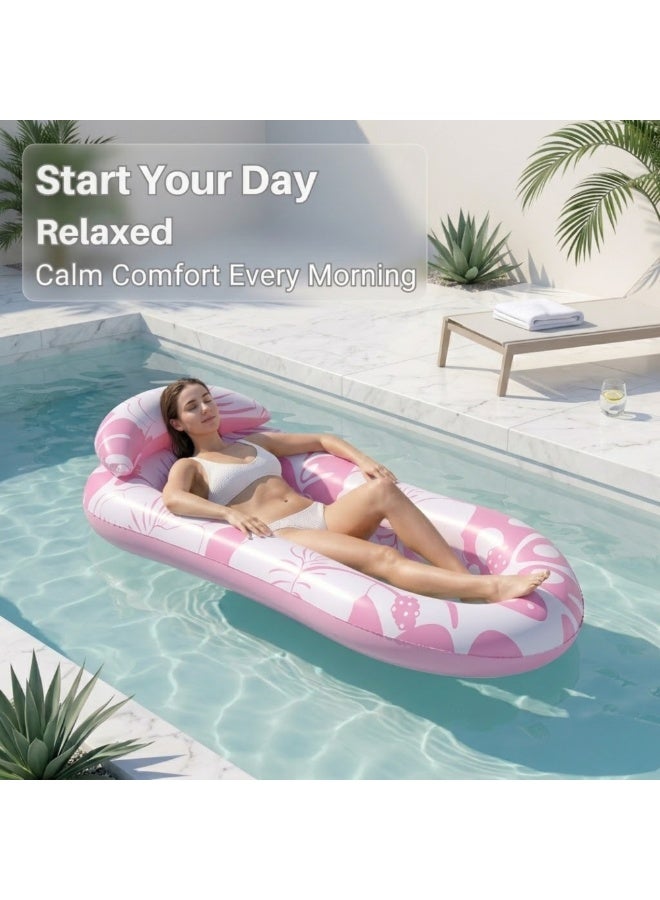 Adventure Lab Floating Pool Lounge – Inflatable Water Lounge, Pool Float Mattress with Mesh, Comfortable Floating Raft for Adults & Kids, Perfect for Swimming Pools, Beach & Summer Relaxation - Image 2