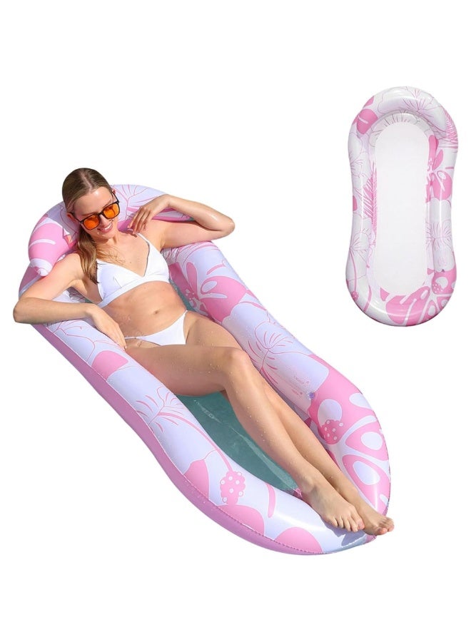 Adventure Lab Floating Pool Lounge – Inflatable Water Lounge, Pool Float Mattress with Mesh, Comfortable Floating Raft for Adults & Kids, Perfect for Swimming Pools, Beach & Summer Relaxation - Image 1