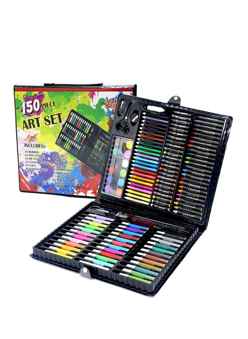 Art Supplies for Kids Drawing Painting and More with Portable Art Box 150pcs  - Image 1