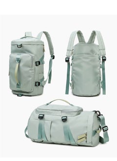 DURKU Gym Duffle Bag Backpack Waterproof Sports Duffel Bags Travel Weekender Bag for Men Women Overnight Bag with Shoes Compartment  - Image 2