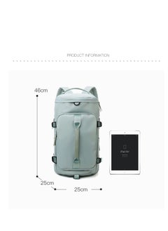 DURKU Gym Duffle Bag Backpack Waterproof Sports Duffel Bags Travel Weekender Bag for Men Women Overnight Bag with Shoes Compartment  - Image 4