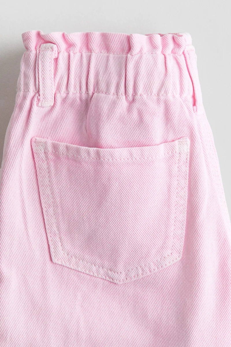 H&M Relaxed paperbag jeans