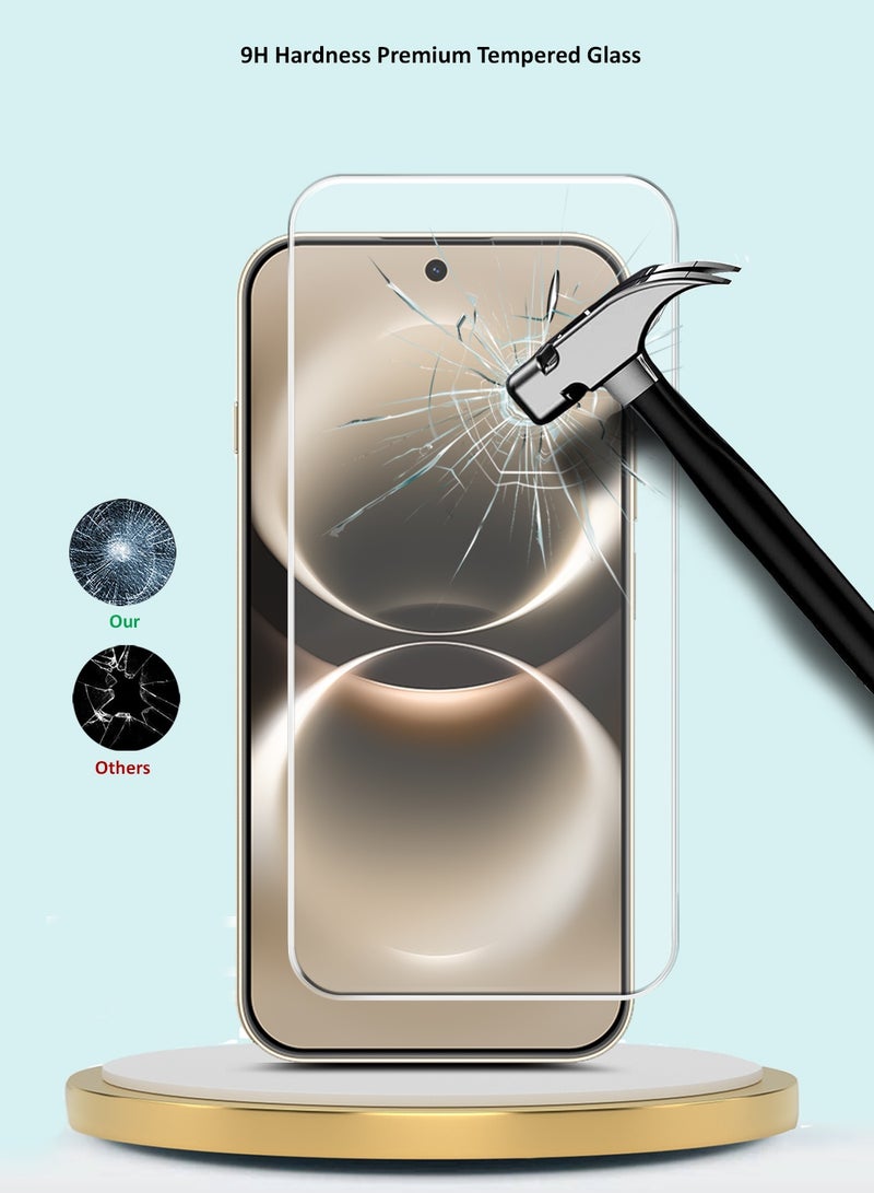Tenmark Huawei nova 15 Max 4G 2026 GMAX Premium Series Curved Edges 9H 2.5D Tempered Glass Screen Protector - Clear - Image 5