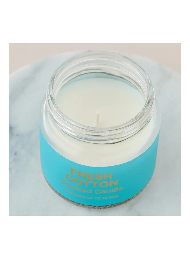 لايف ستايل Fresh Cotton Scented Jar Candle