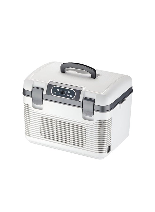 ثلاجة كهربائية محمولة 19 لتر للتبريد والتسخين مع محول AC/DC، ثلاجة سيارة بجهد 12V/24V تعمل بتقنية التبريد الحراري بدون ثلج، مناسبة للمنزل والتخييم والقوارب والمركبات الترفيهية والمكتب والسفر، تبرد حتى 22–28° مئوية أقل من درجة الحرارة المحيطة وتسخن حتى 65° مئوية - Image 2