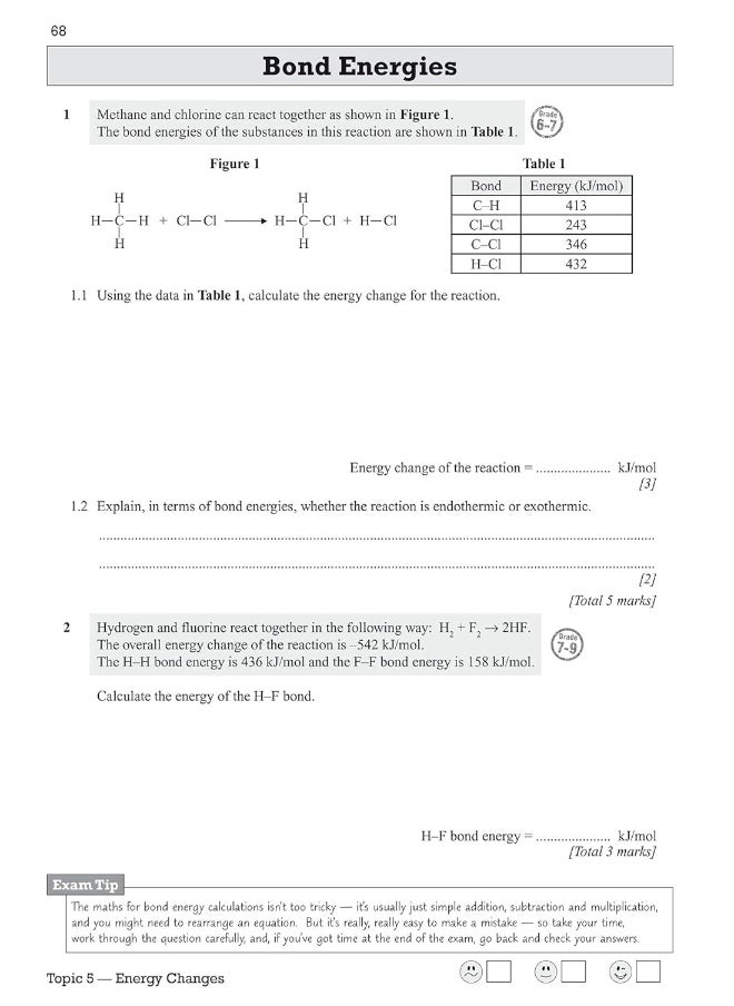 New GCSE Chemistry AQA Exam Practice Workbook - Higher