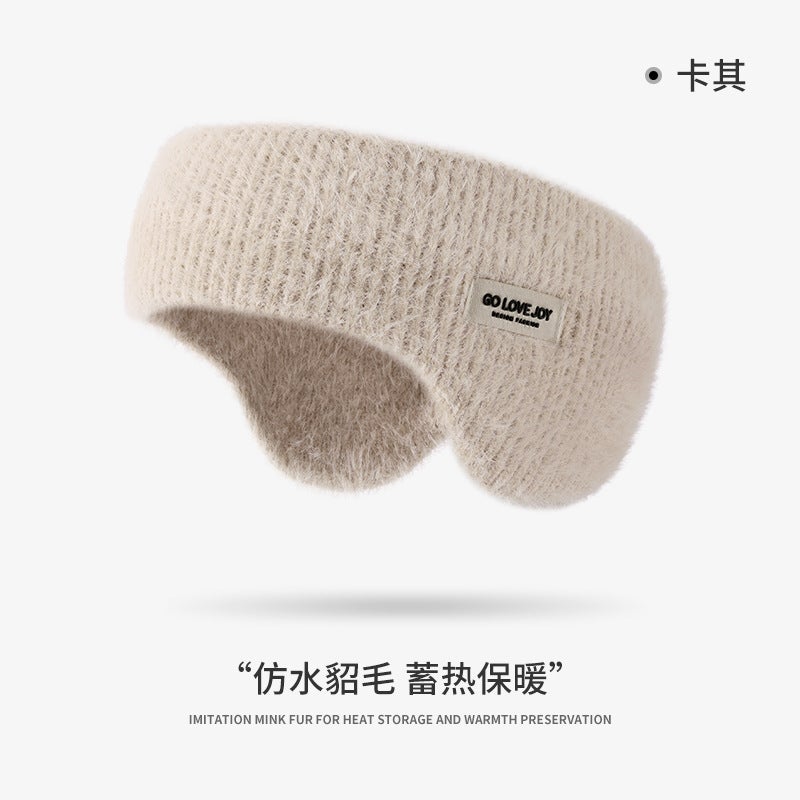 Soundproof Earmuffs for Women Strong Noise Reduction Winter Sleep Aid Khaki DEZ43 