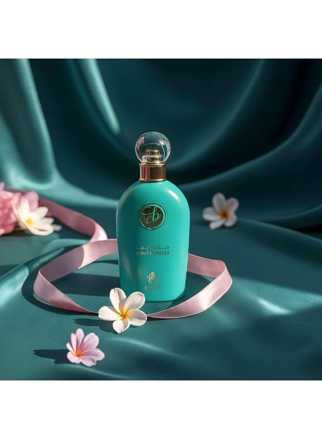 Ayat Perfumes Minty Breeze – Enchanted Bouquet Perfume Unisex | Fresh Citrus Floral | Eau de Parfum 100ml – Ayat Perfumes - Image 4
