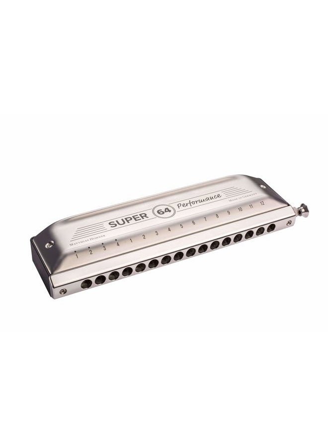 Hohner هارمونيكا، فضي (M758501) - Image 1